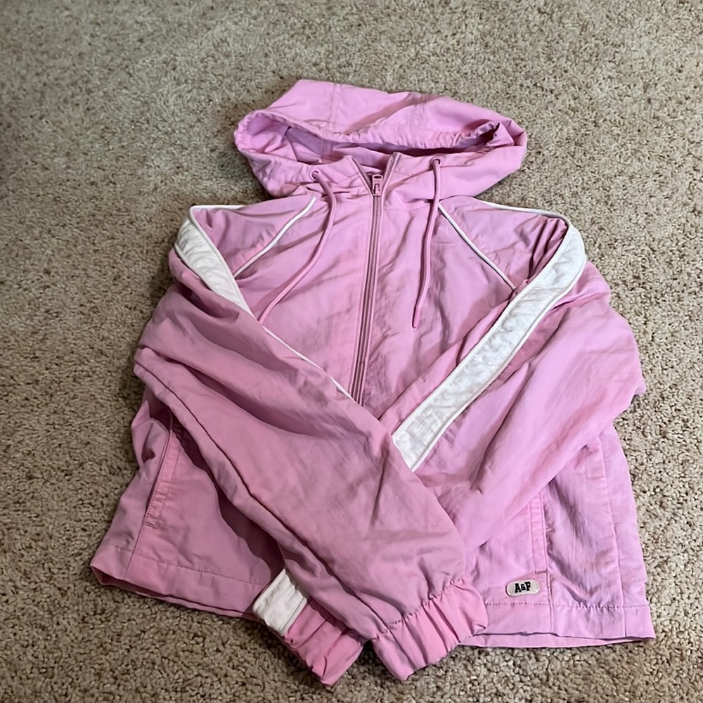 Abercrombie and fitch pink jacket